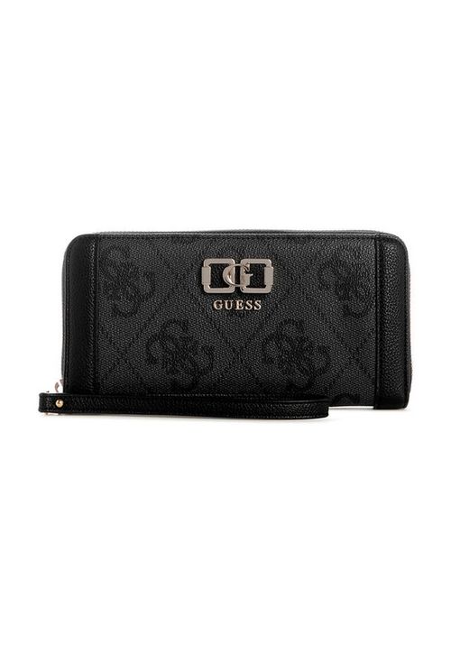 Carteira Karnilla Logo Slg Lrg Zip Preto - Carteira Karnilla Logo Slg Lrg Zip Preto