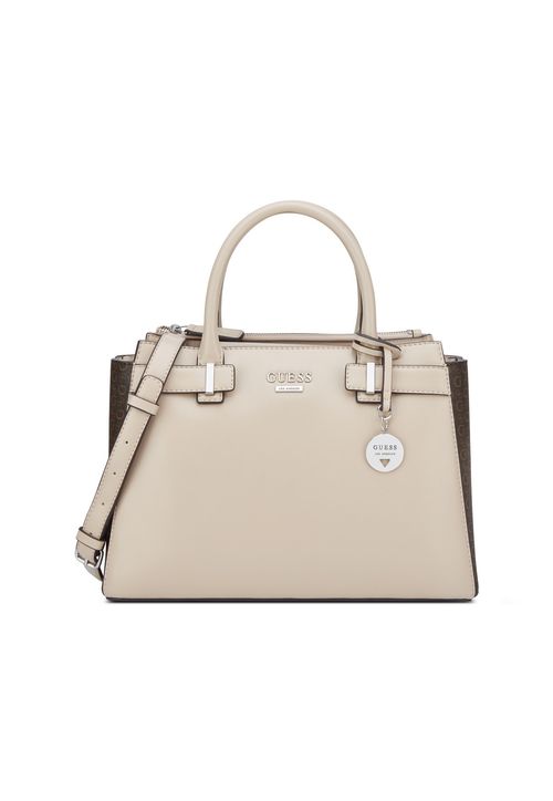Bolsa Reena Satchel Marrom