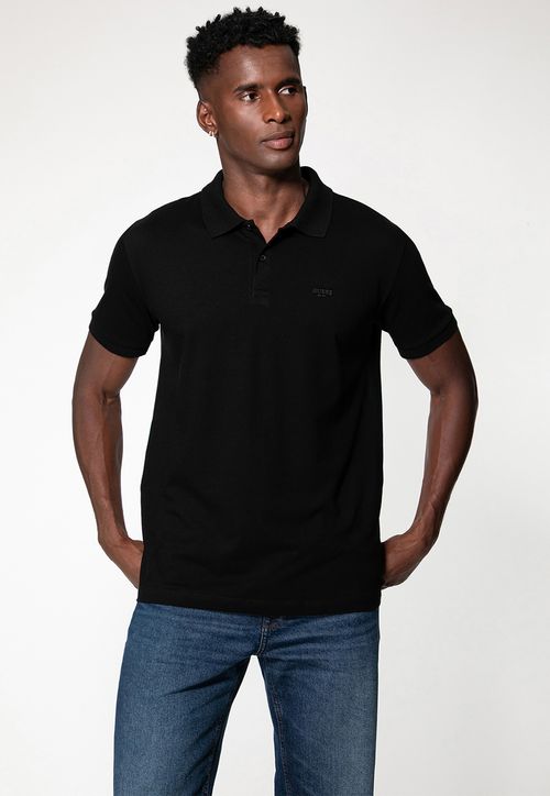 Camisa Polo Pima Preto