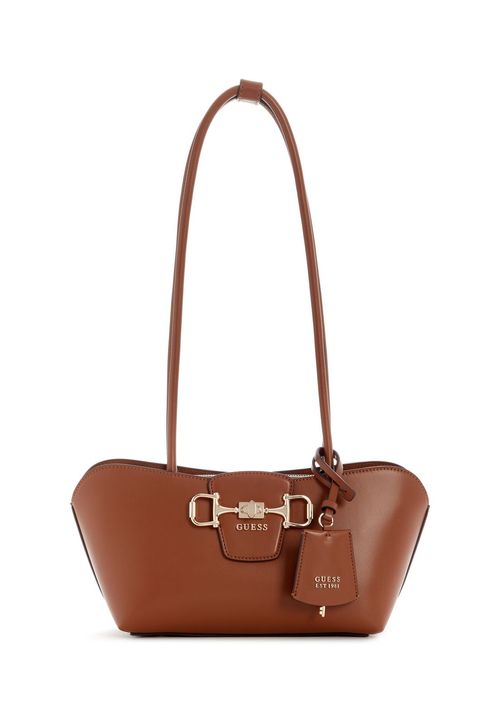 Bolsa Janie Shoulder Satchel Marrom
