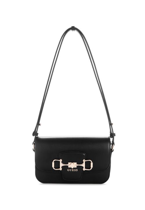 Bolsa Janie Transversal Flap Preto