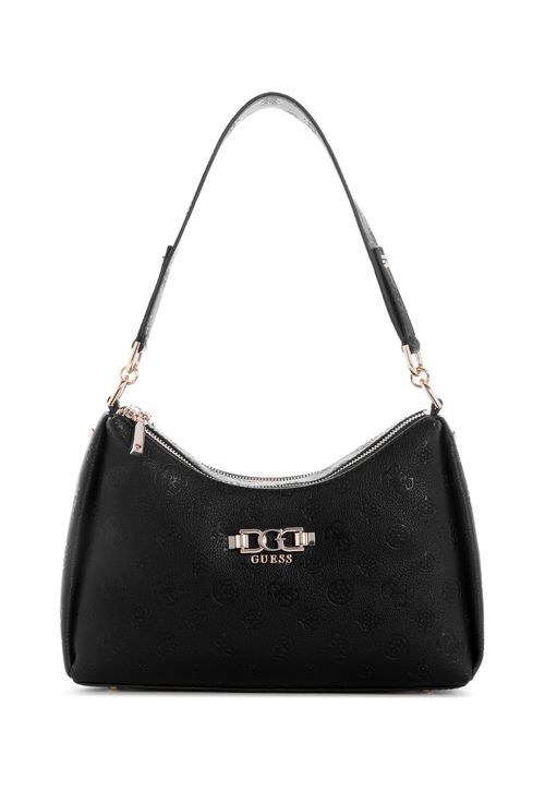 Bolsa Anise Double Zip Shoulder Bag Preto