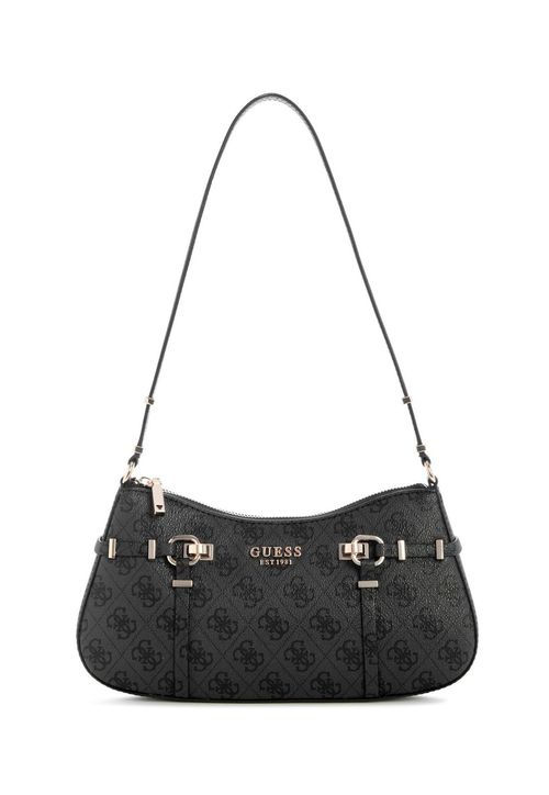 Bolsa Leona Logo Shoulder Preto