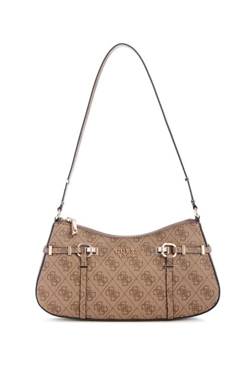 Bolsa Leona Logo Shoulder Bege