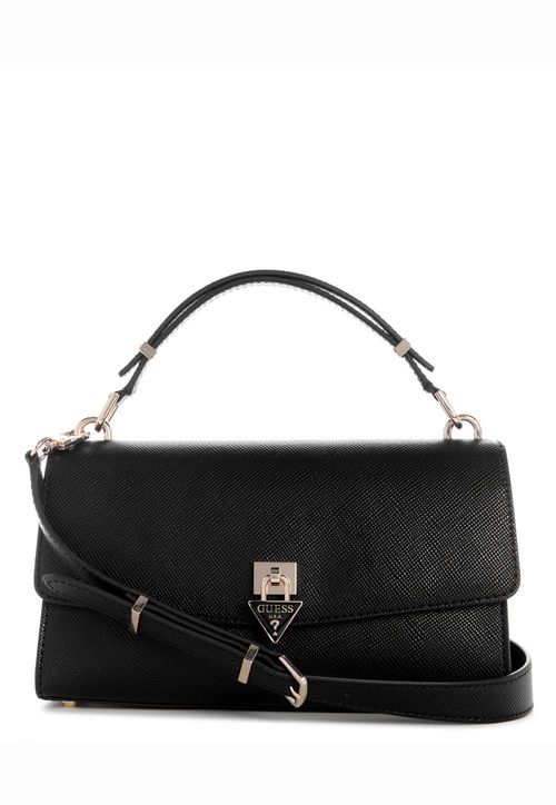 Bolsa Patsie Top Handle Flap Preto