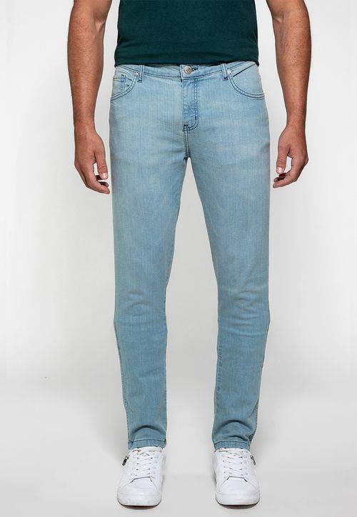 Calça Masculina Skinny Azul Claro