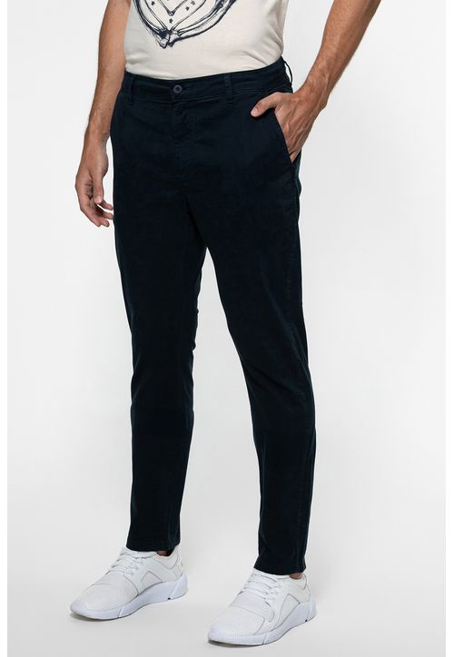 Calça Chino Slim Guess Azul Escuro