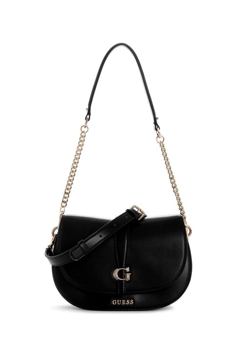 Bolsa Carrie Flap Shoulder Preto
