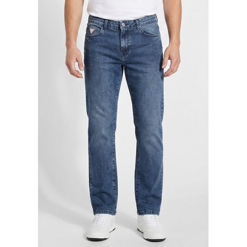 Calça Jeans Guess Slim Straight Azul