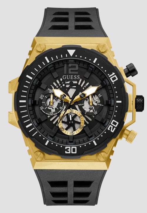Relógio Sport Cronógrafo Multifuncional Dourado
