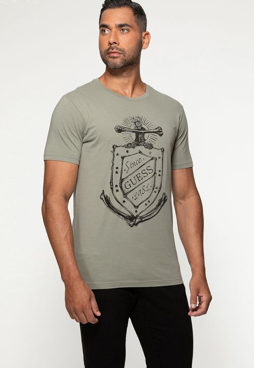 Camiseta Âncora GUESS 1981 Verde