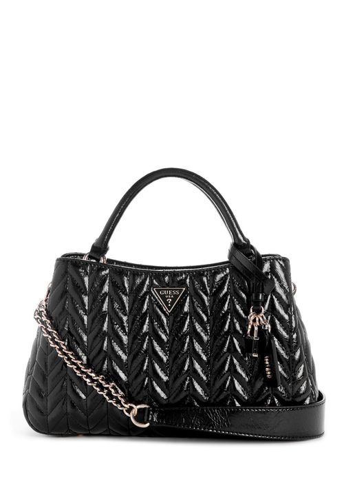 Bolsa Cheryl Compartimentos Satchel Preto