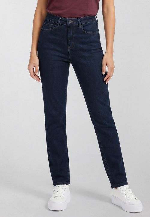 Calça Jeans Guess High Rise Skinny Azul Escuro