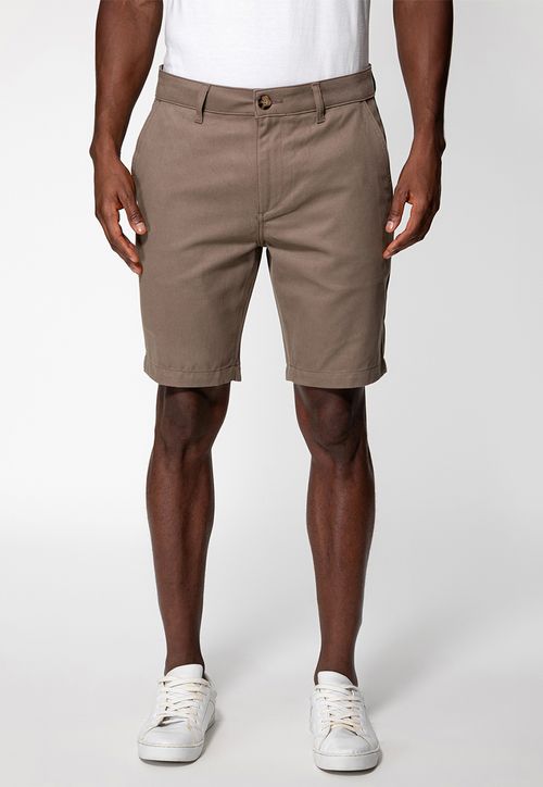 Bermuda Sarja Acetinada Bege