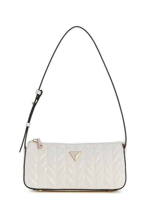 Bolsa Stacey Mini Shoulder Off White - Bolsa Mini Stacey Mini Shoulder Bag Off White