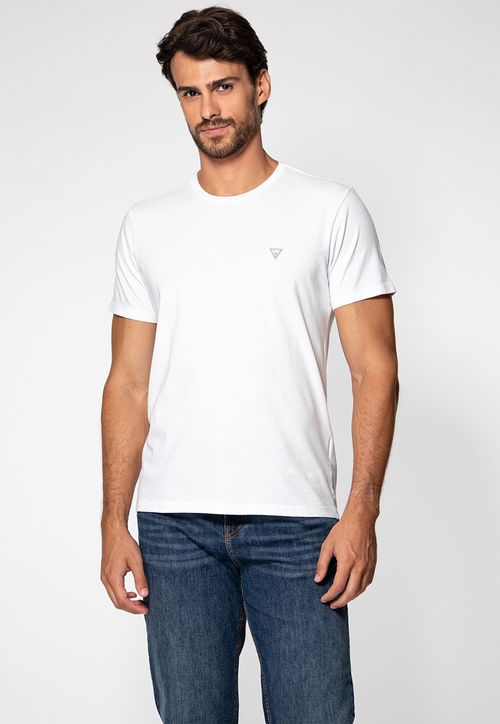 Camiseta Logo Triângulo PU Branco