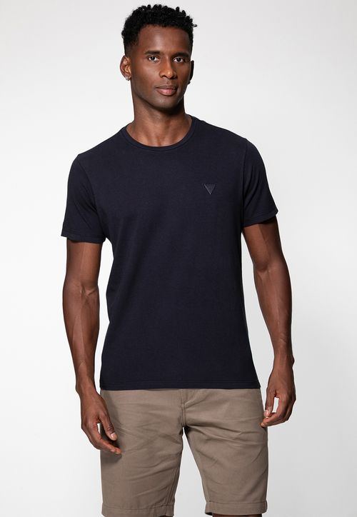 Camiseta Logo Triângulo PU Azul Escuro