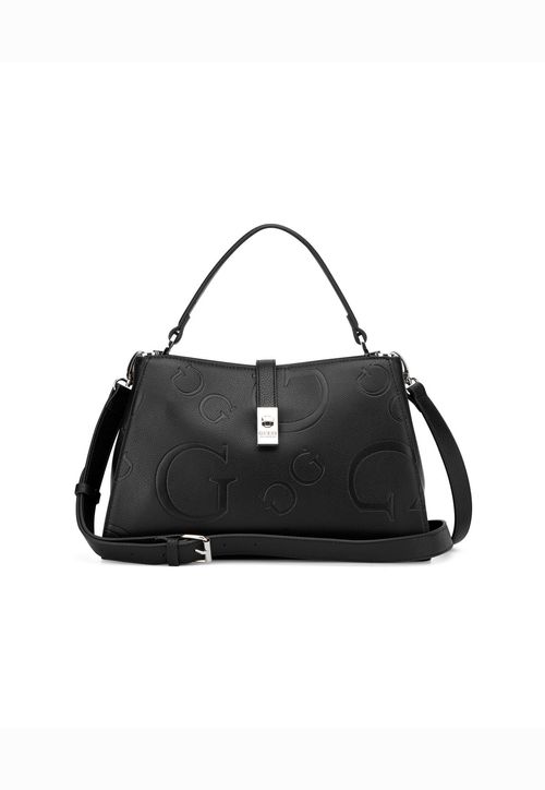 Bolsa Rudie Logo Satchel Preto
