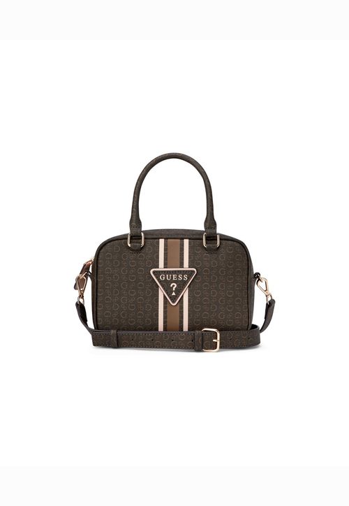 Bolsa Tabitha Box Satchel Bege