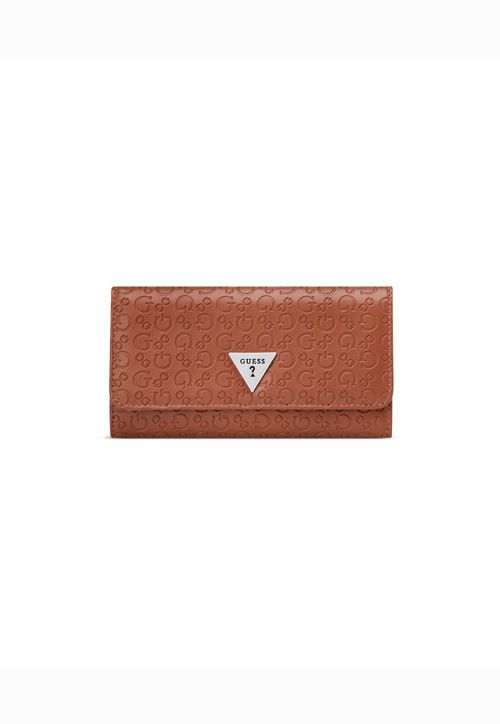 Carteira Jillian Slg Slim Clutch Marrom