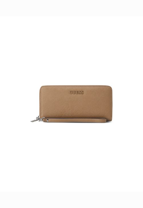 Carteira Remy Slg Large Zip Around Bege