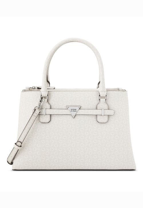 Bolsa Aria Satchel Cinza Claro