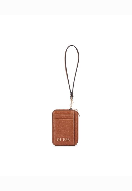 Carteira Elliot Slg Sml Zip W/ Wristlet Marrom