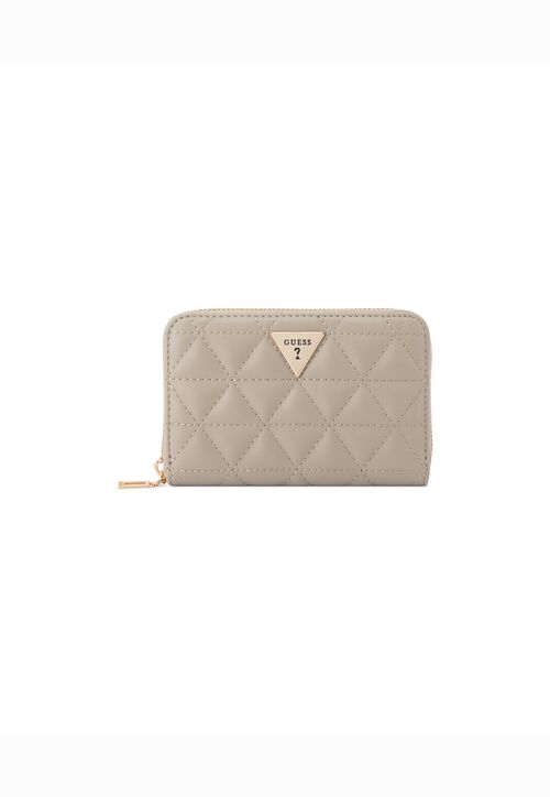 Carteira Katy Medium Zip Around Cinza