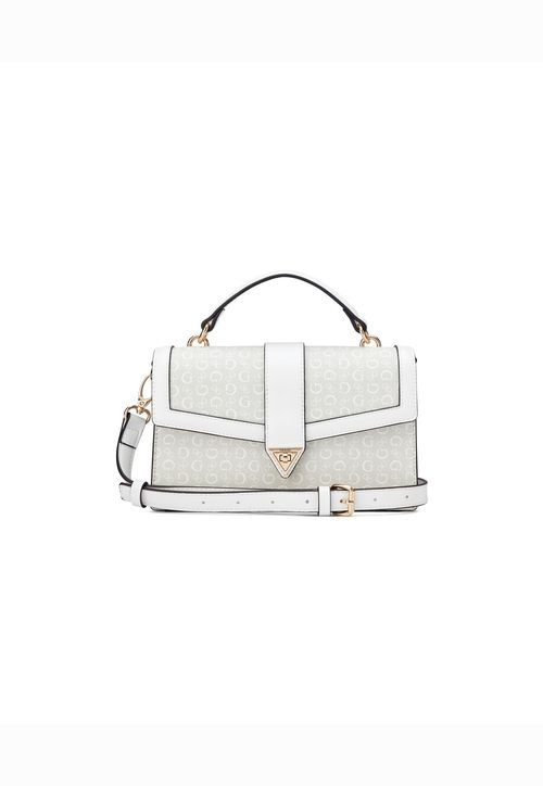 Bolsa Rosetta Top Handle Cinza Claro