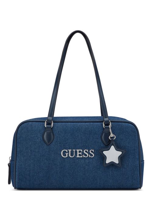Bolsa Justina Shoulder Satchel Azul